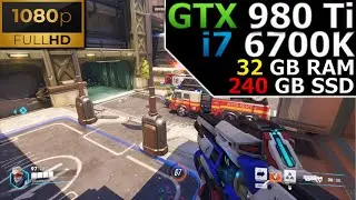 Overwatch 2 | 1080p | GTX 980 Ti | i7 6700K | 32GB RAM | 240GB SSD
