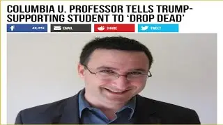 Colombia University PROFESSOR(Beta Male) Tells Student to 