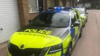 Police cars and Ambulances Responding-UK Emergency Services Compilation-Siren,Horn,Lights & ION