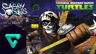 Casey Jones vs Evil Robot Ninjas (NEW)  TMNT Game | Nickelodeon Cartoons Games