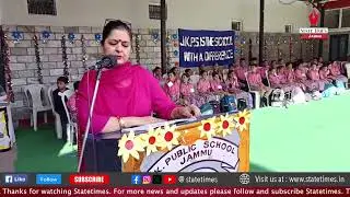 The new academic session at JK Public School, Panjtirthi,