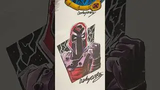 Magneto coloring tutorial&hellip; #fypシ゚viral #magneto #xmen #mutants #artist