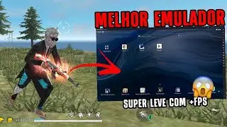 DESCOBRI O MELHOR EMULADOR LEVE PARA JOGAR FREE FIRE NO PC FRACO 1GB SEM PLACA DE VIDEO