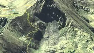 Valle d'Aosta sentieri 3D - Pila-Combo&eacute;-Rifugio Arbolle-Chamol&eacute;-Pila