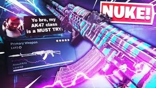 EarsXBL told me this CLASS SETUP will get me a NUKE!! (Best AK47 CLASS SETUP) (WARZONE) (COD MW)