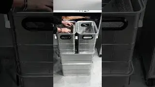 🪙✺ ALUMINIUM TRANSPORT BOX ✺🪙 with Stacking System. Made in Germany. 🇩🇪 #ALUTEC #organization
