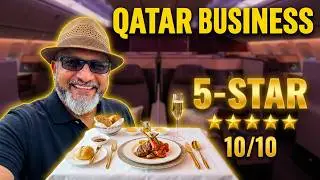 🇶🇦Я попробовал лучший в мире бизнес-класс | Qatar Airways 😍