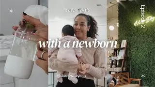 New Mom Weekend Vlog: Coffee, Cleaning & Baby Life 💕