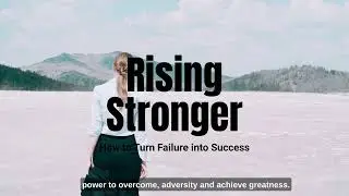 RISING STRONGER: How to Turn Failure into Success l 1-min Daily Boost l motivation speech 2023