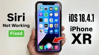 iPhone Xr Siri Not Working - Hey Siri Detection Problem Fixed - How to Fix Siri iPhone XR