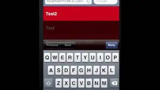 HTML5 Clear demo