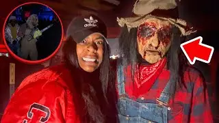 WE FINALLY WENT TO THE HAUNTED HOUSE & WENT ON A HAUNTED HAYRIDE (EXTREMELY HILARIOUS)