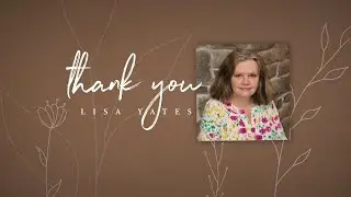 Thank You Lisa Yates