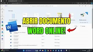 COMO ABRIR UM DOCUMENTO NO WORD ONLINE