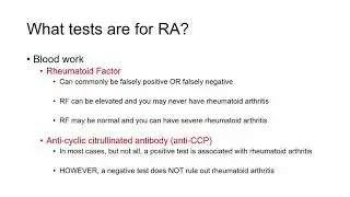 Ask The Rheumatologist: Which Tests Should You Do to Diagnose Rheumatoid Arthritis?