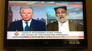 Truth About Zardari Birmingham Shoe Incident- Aljazeera