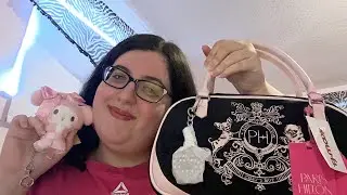 ASMR my favorite pink bags 👛🤭✨(juicy couture, Paris Hilton, xoxo) 