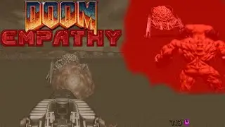 Cyberdemon (first person) vs Mastermind - DOOM EMPATHY : FPS Monster Infighting - Retro Boss Battles