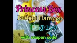 @299 December Princess Box/ coupon code / Budget hamper Unboxing/ Affordable subscription box/