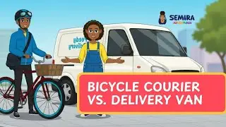 Bicycle Courier Vs Delivery Van | Lindiwe Explains