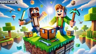 We Transformed a Block Farm into a Giant Minecraft Mine!