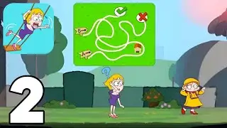 SAVE THE GIRL Gameplay Walkthrough PART 2 (No Commentary) (Android,iOS)