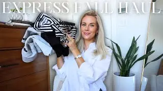 EXPRESS END OF FALL TRY-ON HAUL | STYLING