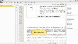 webPDF - How to digitally sign a PDF