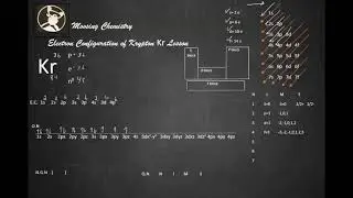 Electron Configuration of Krypton Kr Lesson