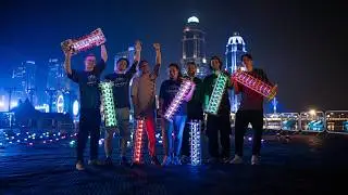 Amazing 1,000 Drone Light Show for ICAO Gala Dinner in Qatar