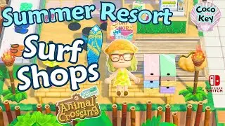 Surf Shops | Summer Resort | ACNH Shops | Animal Crossing New Horizons ACNH Surf Shop