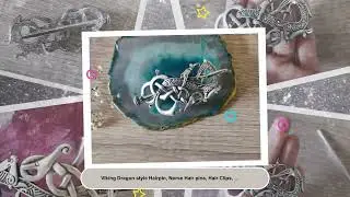 Viking Dragon style Hairpin, Norse Hair pins, Hair Clips, Hair Sticks, Women Hair Accessories