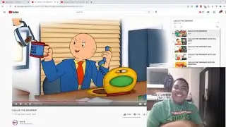 TJ360 Reaction CAILLOU THE GROWNUP 1and 2