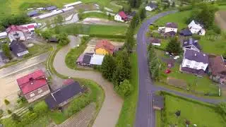 Podtopione pola i domy z lotu ptaka w Jasienicy Rosielnej | 24.05.2019 7:30 | #Wipeout | #StudioFox