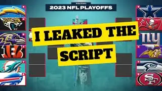 I leaked the script - NFL playoff predictions