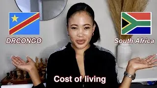 COST OF LIVING IN DR CONG VS SOUTH AFRICA #southafrica #congoleseyoutuber