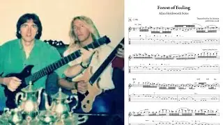 Forest of Feeling - Allan Holdsworth Solos Transcription