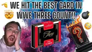 We hit THE BEST CARD in WWE THREE COUNT! | Product and Case Break Review
