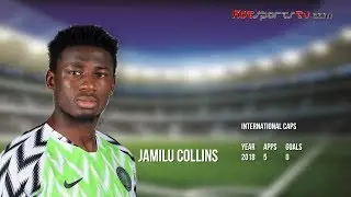 Super Eagles AFCON Debutants  - Jamilu Collins