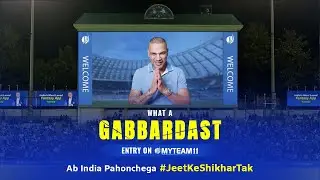 #ShikharDhawan joins #MyTeam11  | Ab Hoga Asli Game Shuru, Jab India pahonchega #JeetKeShikharTak