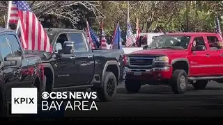 Truckers for Trump hold rally just days ahead of election