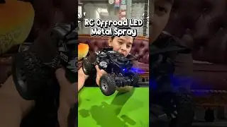Mobil Remote Control RC Offroad Spray Metal LED