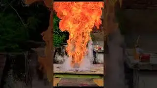 Hot Mom Vs Water Experiment || #shorts #trashhunter
