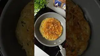 Two ingredient potato pancake #food