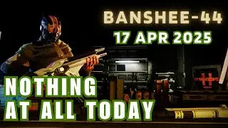 Nothing at all today - Banshee-44 Destiny 2 Gunsmith Official Weapon Inventory [Destiny 2]