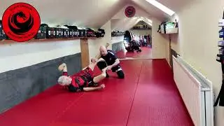 Sloth Jiu Jitsu (No Gi Deep Half Guard System) -Transitioning to X guard if they stand up (week 3)