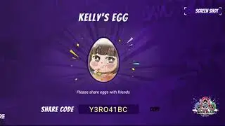 Free fire wonderland Kelly's egg code