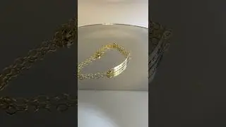 Women Hebrew Engraved Jewish Love Verse Gold-Filled Bracelet