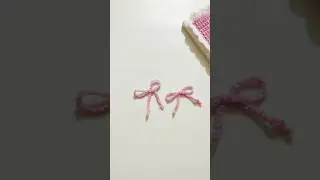 Crochet Bow Tutorial 🎀
