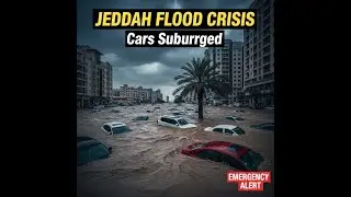 JEDDAH FLOOD CRISIS: Cars Submerged as Record Rains Devastate Saudi Arabia's City